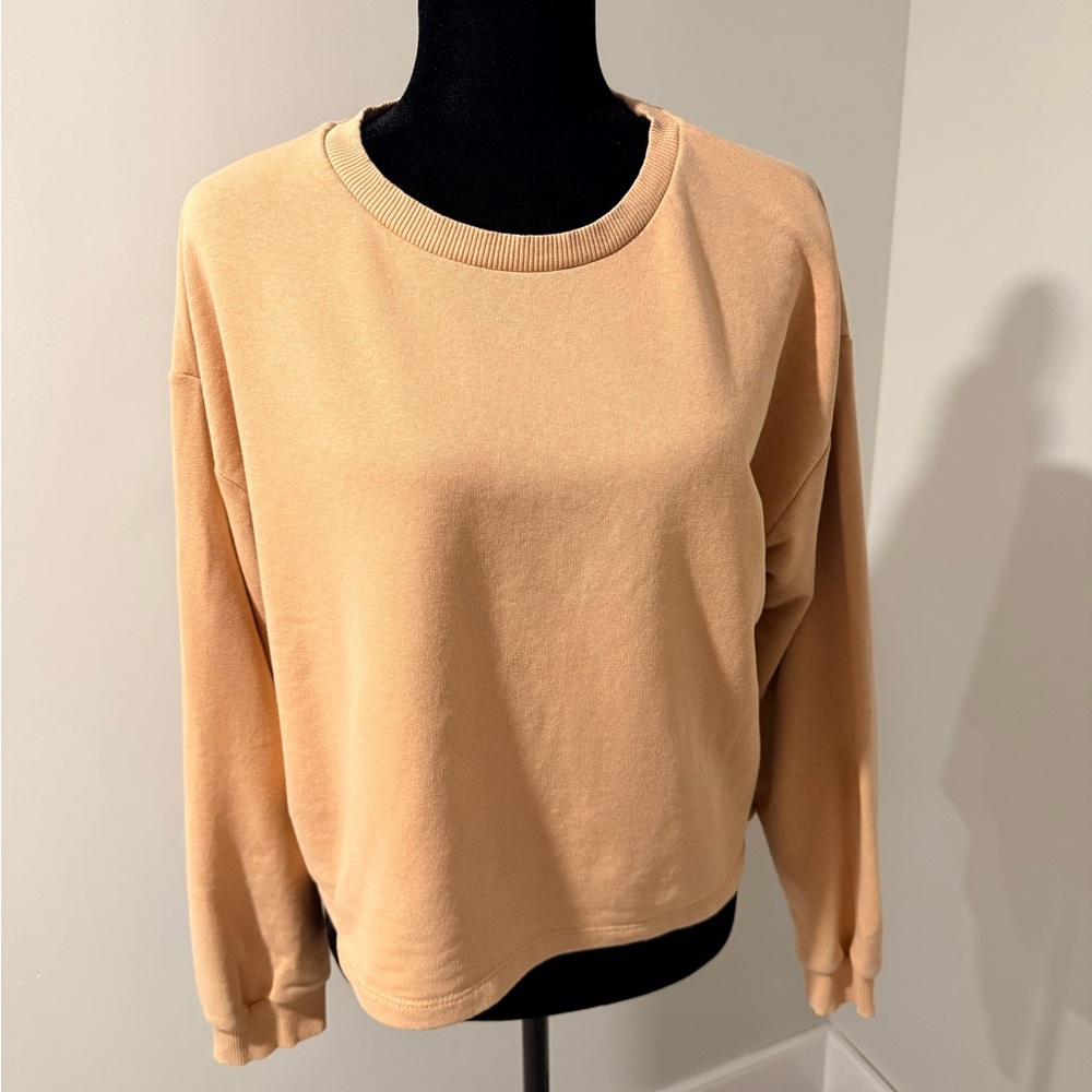 River Island Soft Peach Pullover Sweatshirt